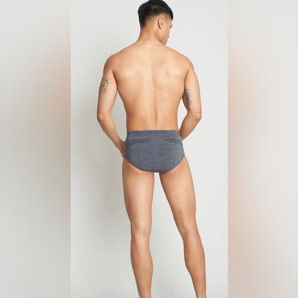 Runderwear Merino Men's Briefs Grey M - Picture 5 of 7